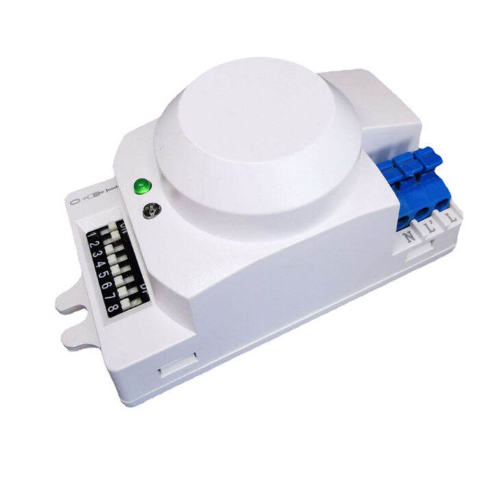 Zonee Microwave Sensor Switch 5 8ghz HF 220V LED 360 Degree Radar