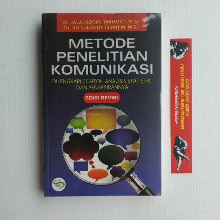 Buku Original Metode Penelitian Komunikasi Edisi Revisi Penerbit