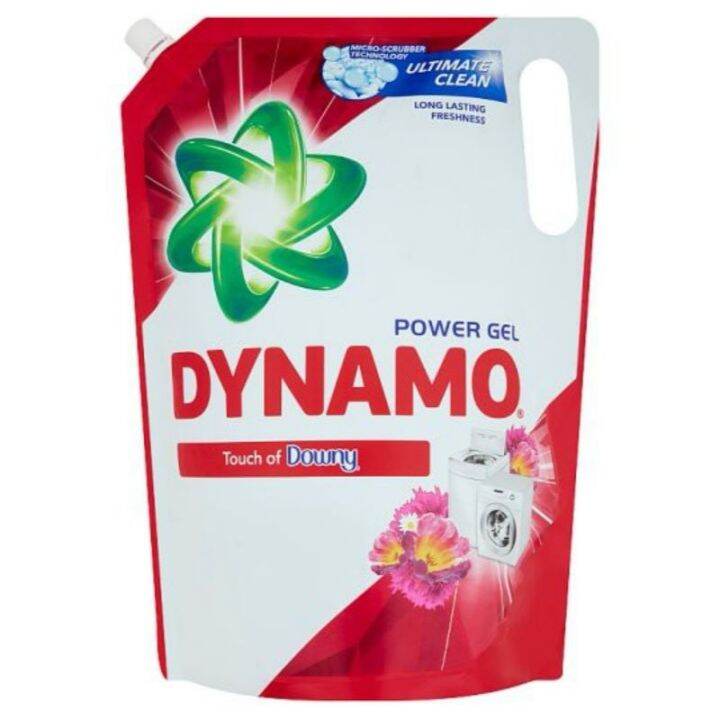 Dynamo Power Gel With Touch Of Downy Concentrated Liquid Detergent 2 4