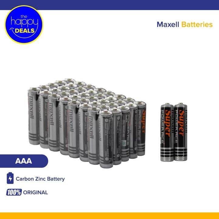 Maxell Super Power Ace Aaa Pcs Box Lazada Ph