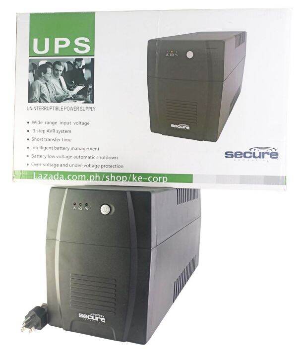 Secure Ups Va Uninterruptible Power Supply Lazada Ph