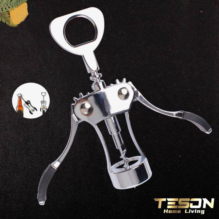 Pembuka Tutup Botol Anggur Tipe B Wine Bottle Opener Corkscrew