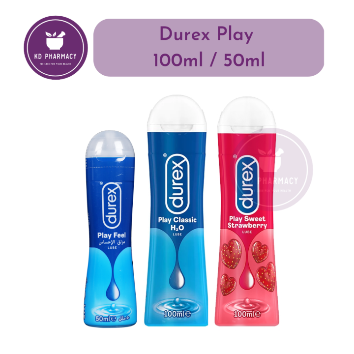 Durex Play Lubricant Gel Pelincir 50ml 100ml Lazada