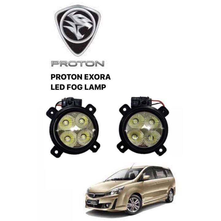 Proton Exora Bold New Model Year Led Front Bumper Fog Light Lamp