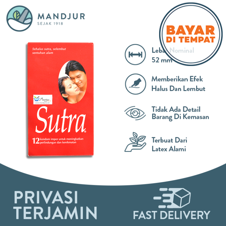 Kondom Sutra Merah Isi 12 Lazada Indonesia