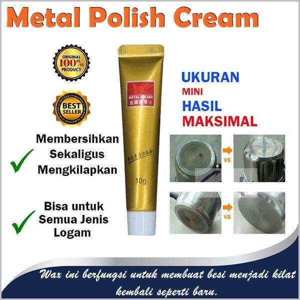 Promo Metal Polishing Cream Obat Pengkilap Stainless Pembersih Dan