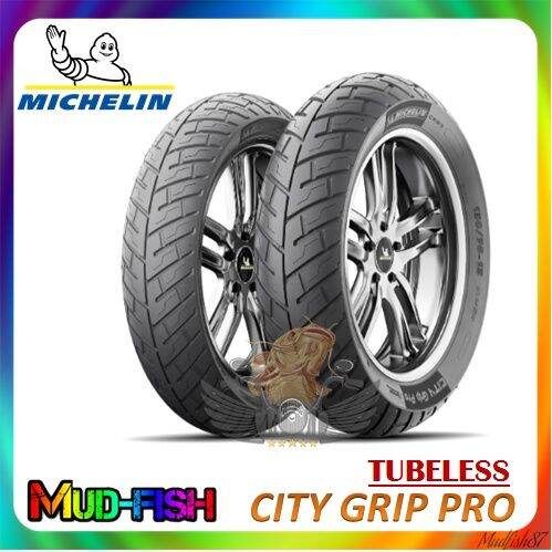 Tayar Michelin City Grip Pro Tubeless Tyre For