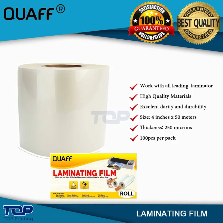 Quaff Laminating Film Inches X Meters Mic Lazada Ph