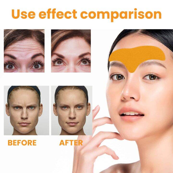 Reusable Silicone Wrinkle Removal Sticker Facial Lifting Strips Set