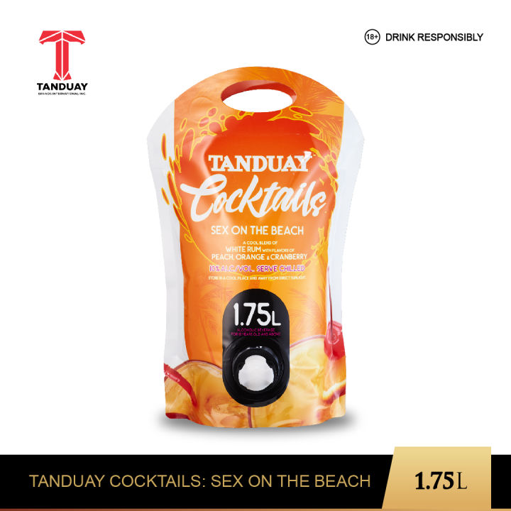 Tanduay Cocktails Sex On The Beach L Lazada Ph