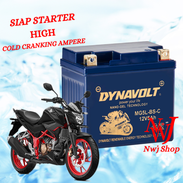 Aki Kering DYNAVOLT Honda CB 150R CBR 150 Sonic Supra GTR MG5L YTZ6V