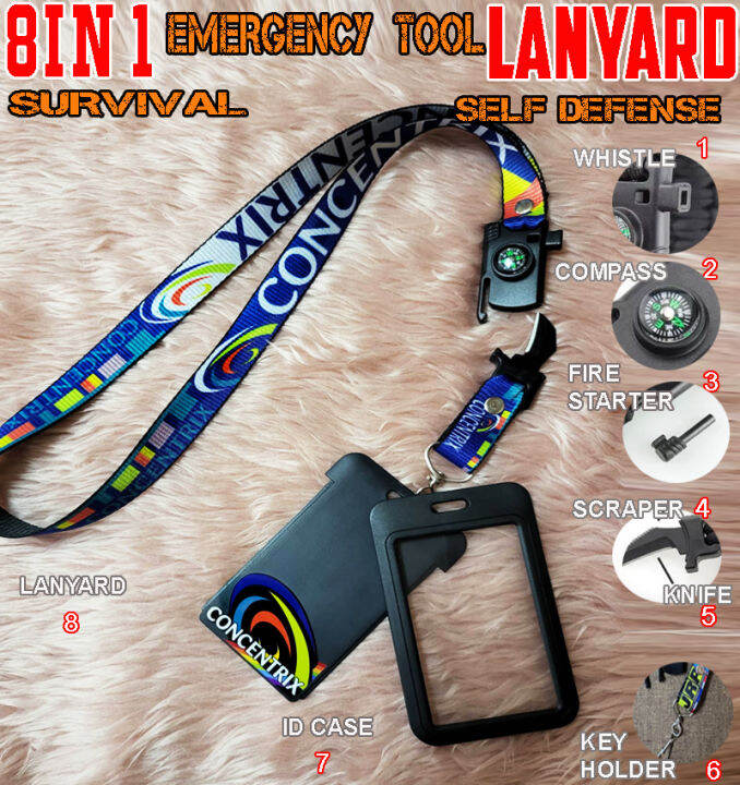 New Concentrix ID Lace Lanyard Cord ID Sling Lazada PH