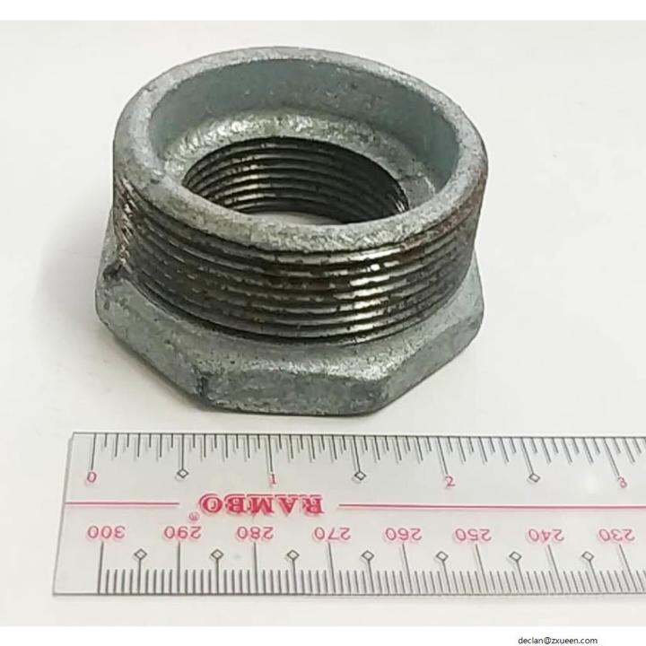 READY STOCK MECH GI BUSHING REDUCER 2 X 1 14 THREADED SCREW TYPE