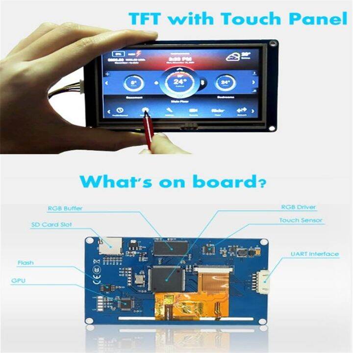 Nextion Nx T V Ma Hmi Smart Usart Uart Serial Touch Tft