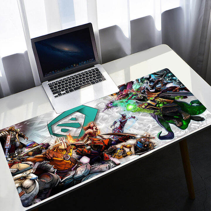 Mouse Pad Dota Large Computer Gamer Gaming Locking Edge Mousepad