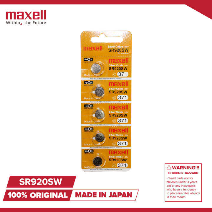 Maxell Sr Sw Silver Oxide Battery Lazada Ph