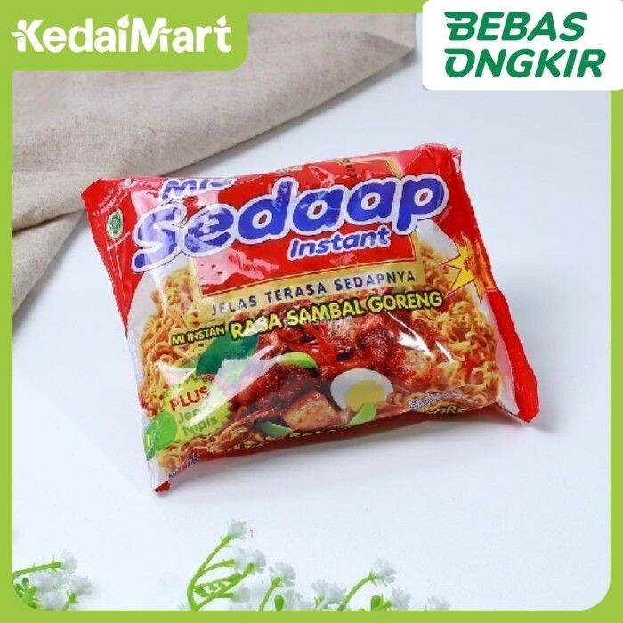 Mie Sedaap Rasa Sambal Goreng Gram Lazada Indonesia