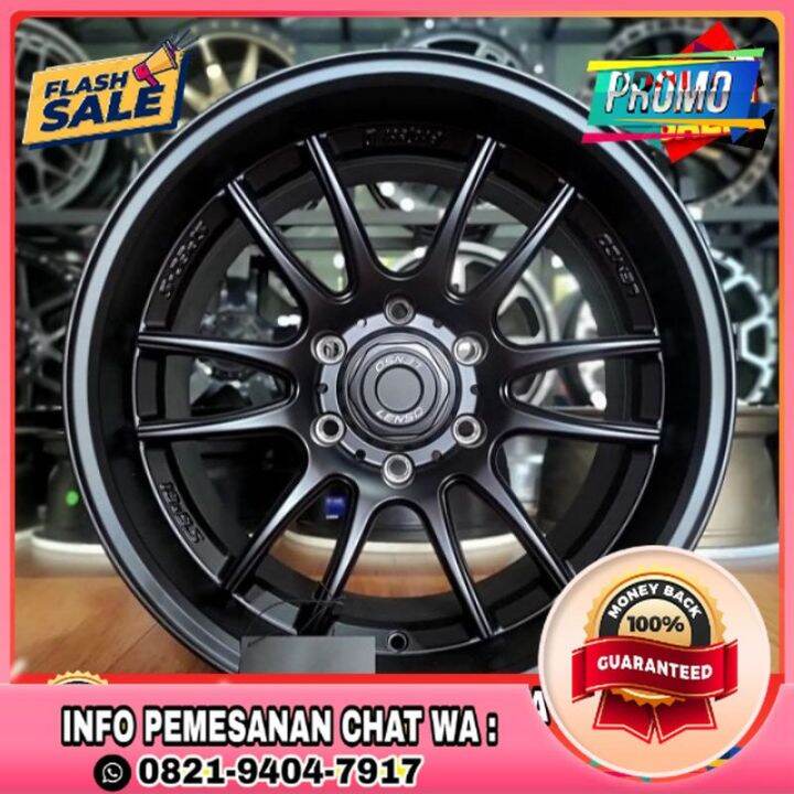 Promo Awal Bulan Super Big Sale Velg Mobil Lenso Project Tds R