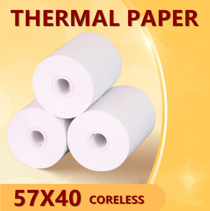 Coreless Thermal Paper Mm X Mm Pos Receipt Used For Pos Mm