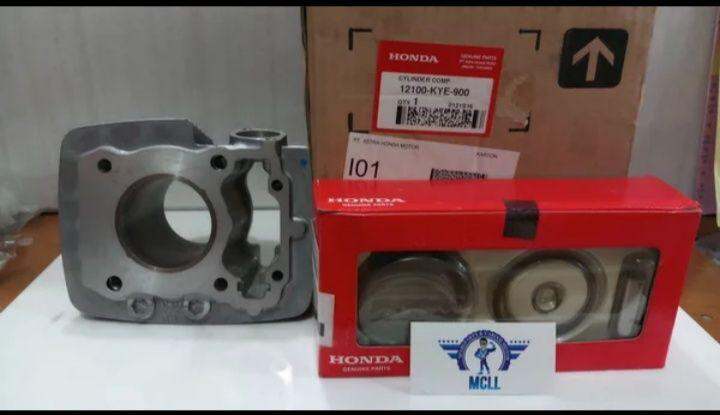 PAKET BLOK CYLINDER CRF MEGAPRO MONOSHOCK VERZA BLOK SEHER PISTON KIT