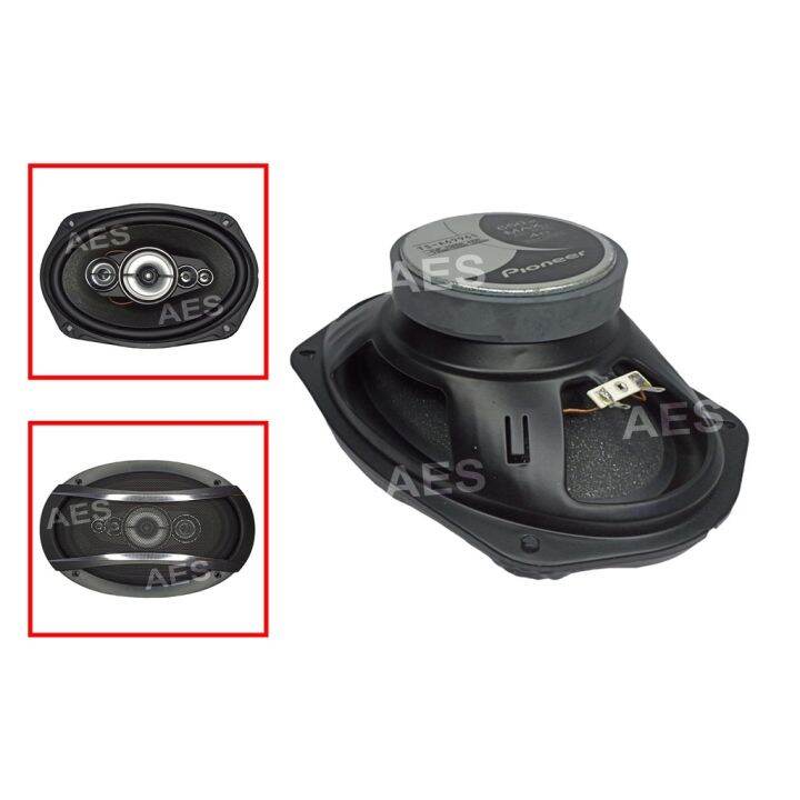 COD Car Speaker 4 Way 6x9 Inches 650Watts Pioneer TS A6996S Pair