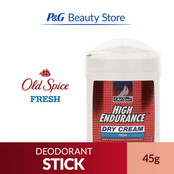 Old Spice High Endurance Cream Deodorant Fresh 45g Lazada PH