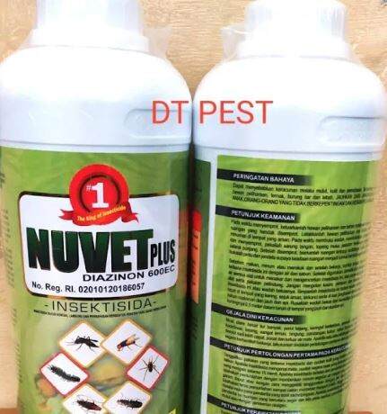 Nuvet Plus Diazinon Ec Obat Fogging Pembasmi Serangga Lazada