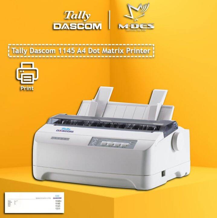 FAST SHIP Tally Dascom 1145 A4 24 Pin USB Dot Matrix Printer