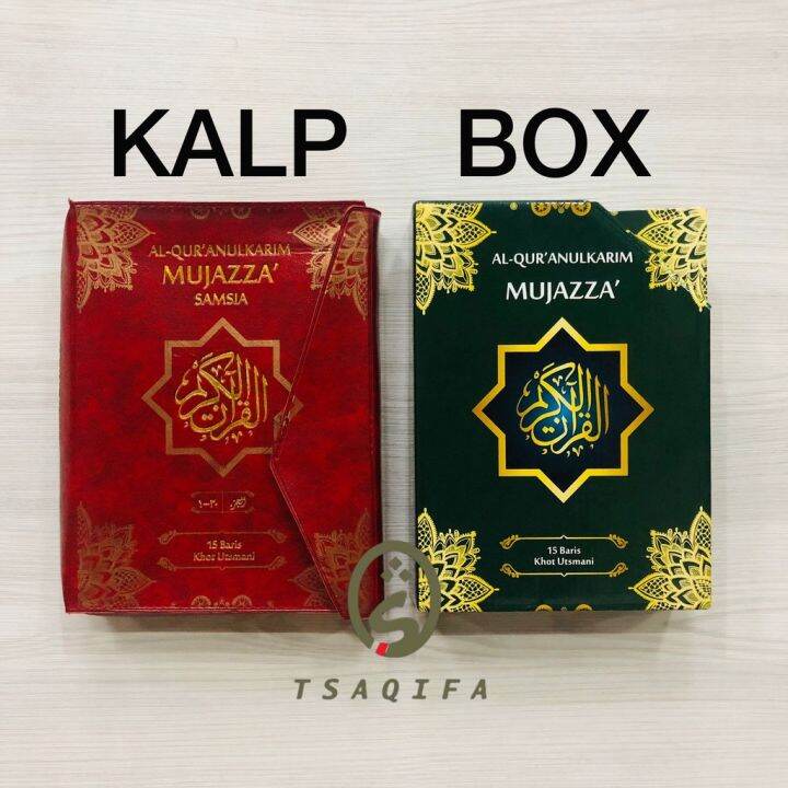 AlQuran Tanggung Per Juz Mujazza Khot Utsmani 15 Baris Ukuran A5