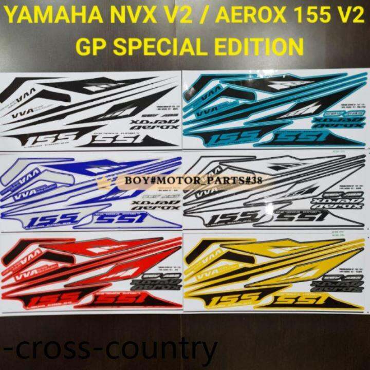 Waterproof YAMAHA NVX 155 V2 AEROX V2 GP 155 SPECIAL EDITION BODY