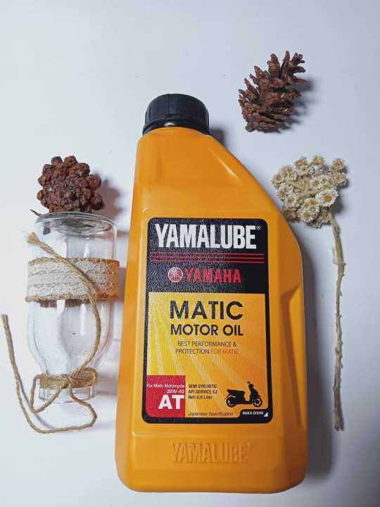 Oli Mesin Matik Yamaha Yamalube Motor Matic Oil SJ 20W40 JASO MB 800 Ml