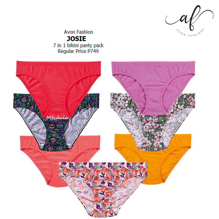 Avon Fashion Josie In Bikini Panty Pack Lazada Ph