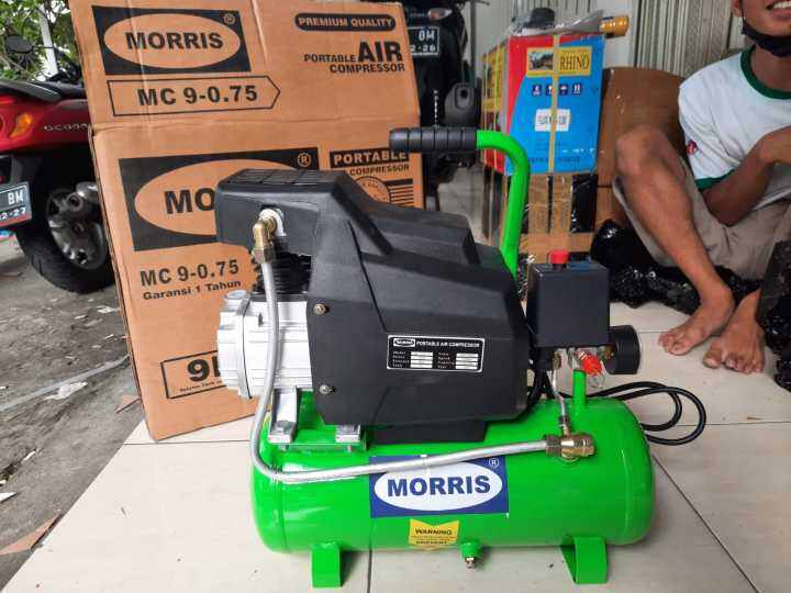 Bisa Cod New Harga Spesial Morris Silent Oil Free Less Compressor Moc