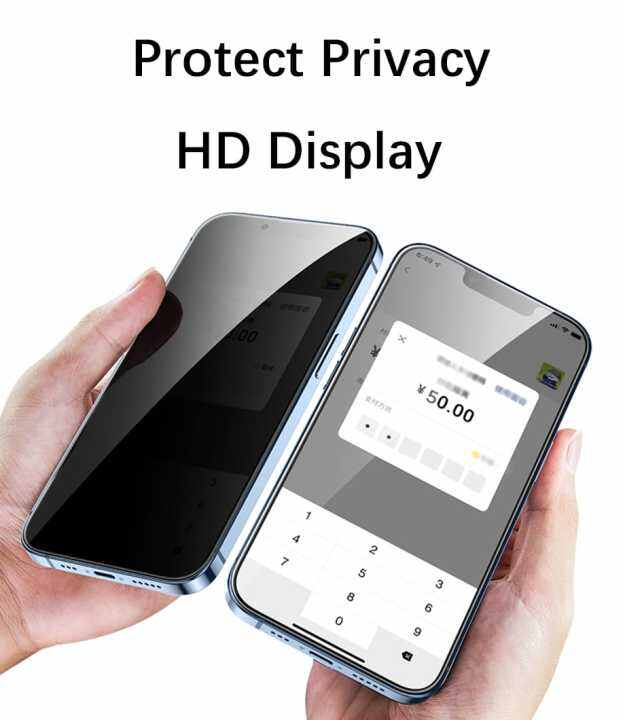 Tempered Glass Privacy Matte Premium Anti Spy Matte Kaca Infinix Hot