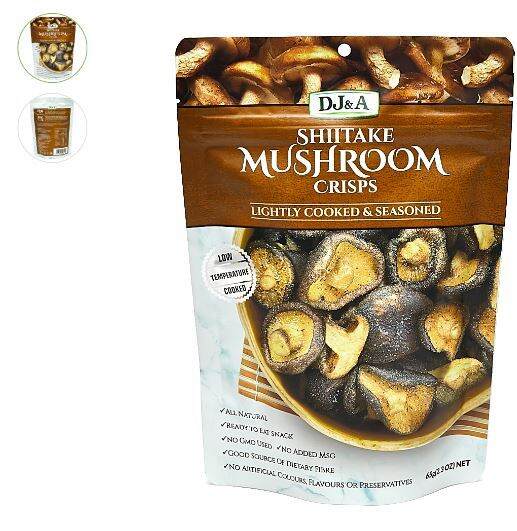 DJ A Shiitake Mushroom Crisps Chips 65g Lazada PH