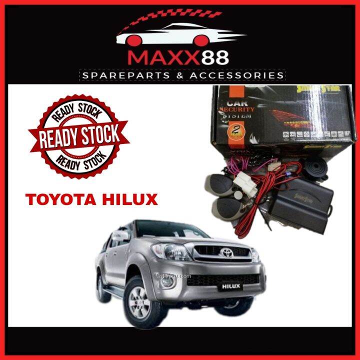 Toyota Hilux Innova Plug And Play Car Alarm Lazada