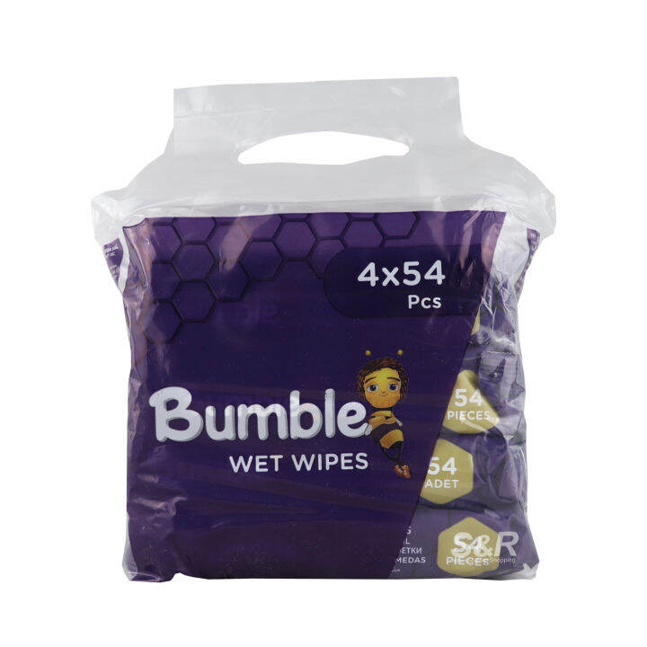 Bumble Wet Wipes Packs X Pcs Lazada Ph