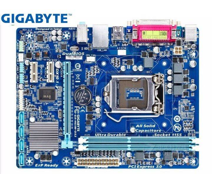 Gigabyte Ga H M Ds Original Motherboard Lga Ddr H M Ds Gb