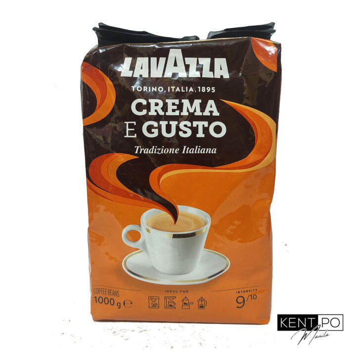 Lavazza Coffee Beans Imported Crema E Gusto Tradizione Italiana Coffee