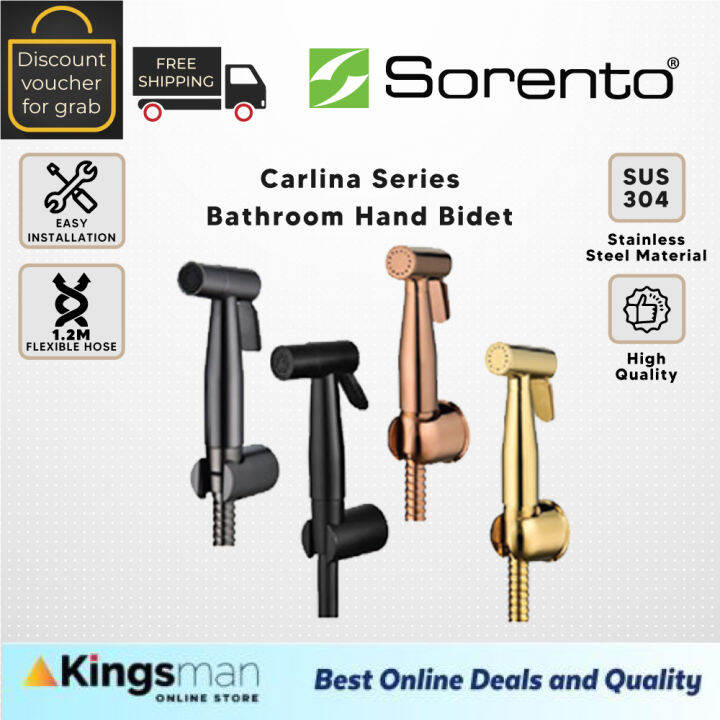 Kingsman Sorento Carlina Series Bidet Hand Bidet C W M Flexible