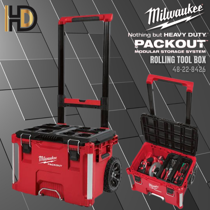 Milwaukee PACKOUT Rolling Tool Box 48 22 8426 Lazada