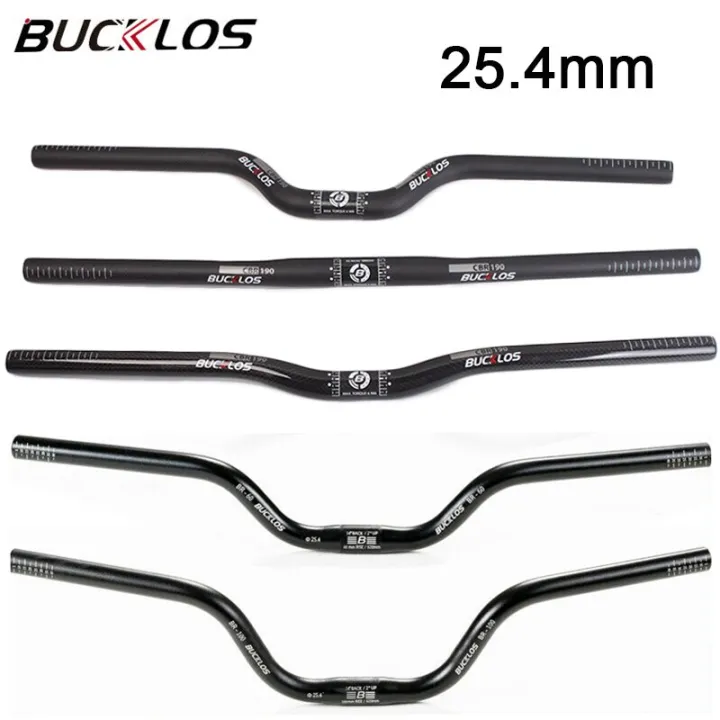 BUCKLOS Carbon BMX Handlebar 25 4Mm Bicycle Handlebar 540 580 620 660Mm