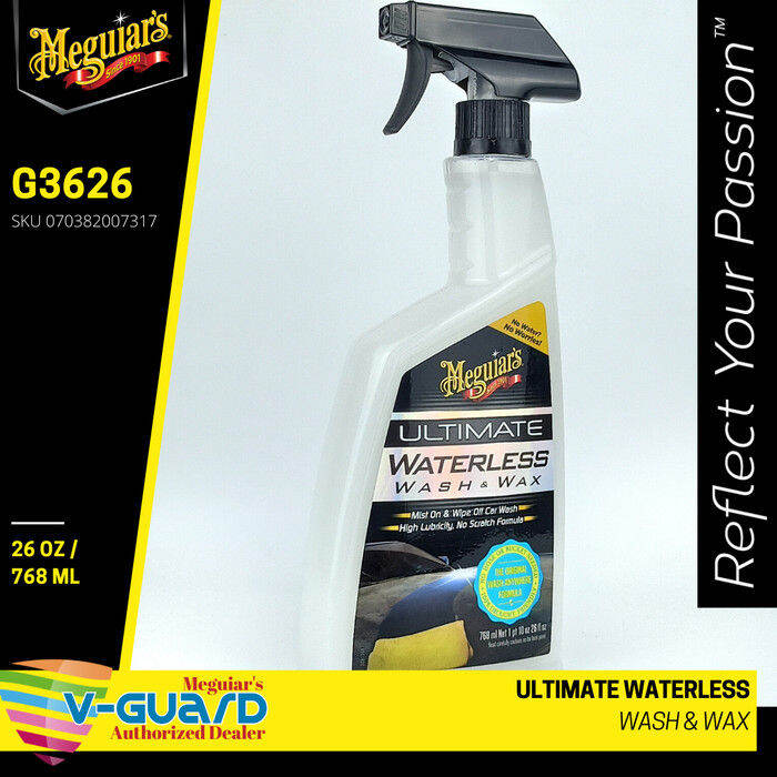 Meguiars Ultimate Waterless Wash Wax Ml Cuci Kering Dry Wash