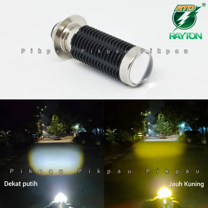 Lampu Utama Motor H Laser M W Original Rtd Rayton D Putih Kuning