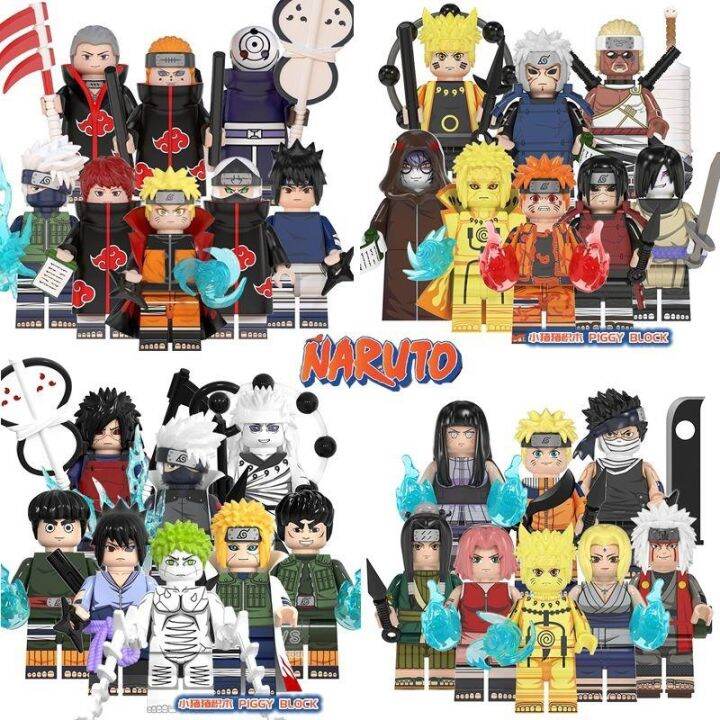 Compatible With LEGO Naruto Six Paths Sage Uchiha Madara Sasuke Minami