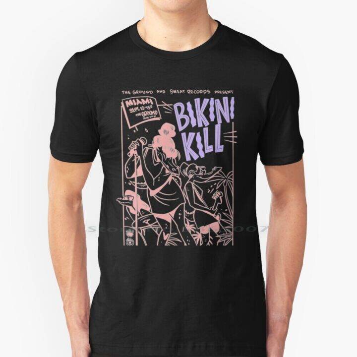 Bikini Kill T Shirt Cotton Bikini Kill Riot Grrrl Punk Feminist