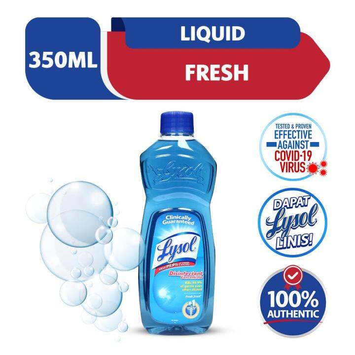 Lysol Disinfectant Concentrate Fresh Scent 350ml Lazada PH