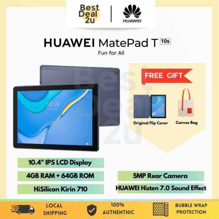 HUAWEI Matepad T10s 10 1inch Wifi 4GB 128GB UNK Full HD Display