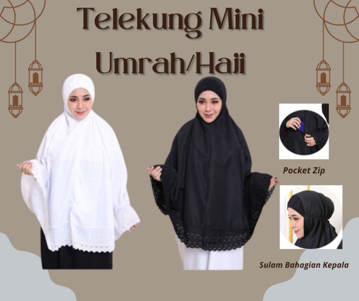 TELEKUNG MINI UMRAH HAJI POKET BERZIP Lazada