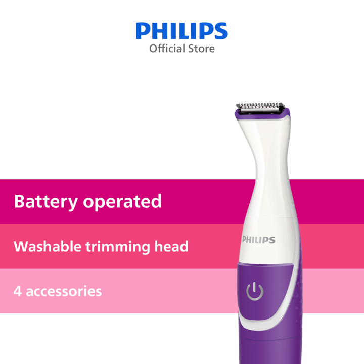 PHILIPS Essential Bikini Trimmer BRT383 15 Lazada Singapore